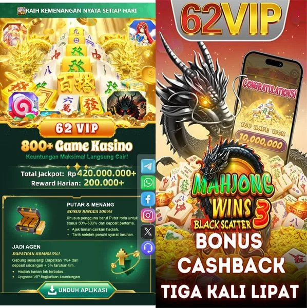 62VIP Slot Anti Rungkad Indonesia